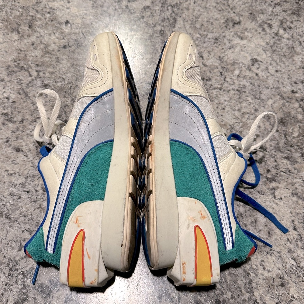 The Puma X Ader Error RS 100 in  “White Lapis”